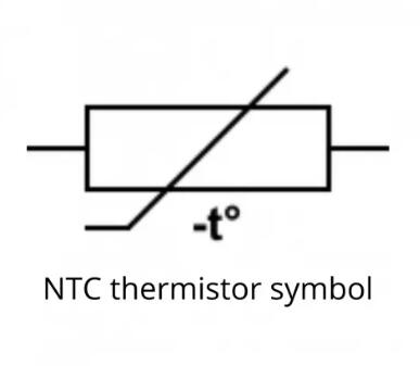 NTC Thermistor Symbol